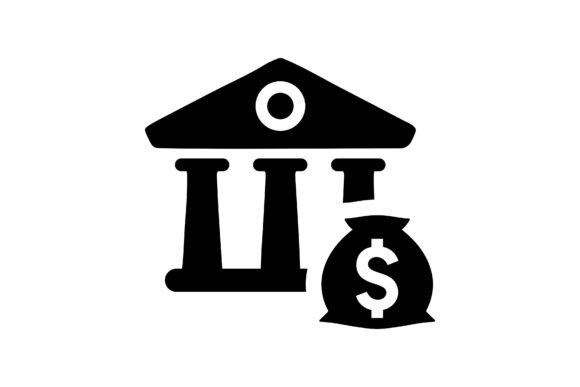 Bank, Banking, Finance Icon: A Strategic Tool for Visual Communication