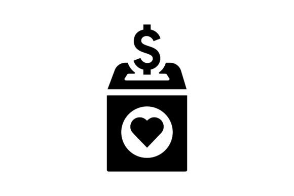 Box, Charity, Donation Icon: A Versatile Design Asset for Creative Projects