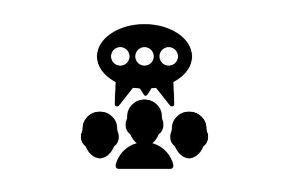 Chat, Communication, Team Icon: A Versatile Visual Tool for Modern Designers