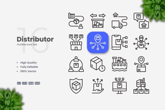 Distributor Icons