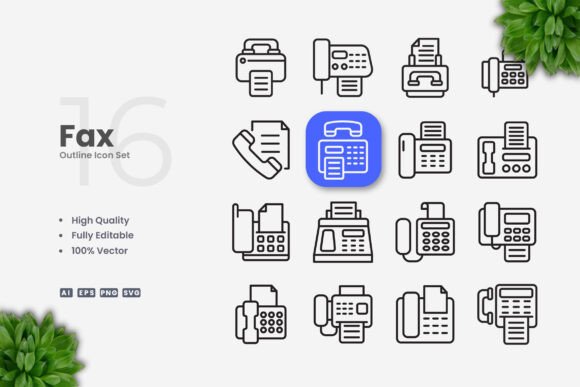 Fax Icons: Streamlining Visual Communication in Modern Workflows