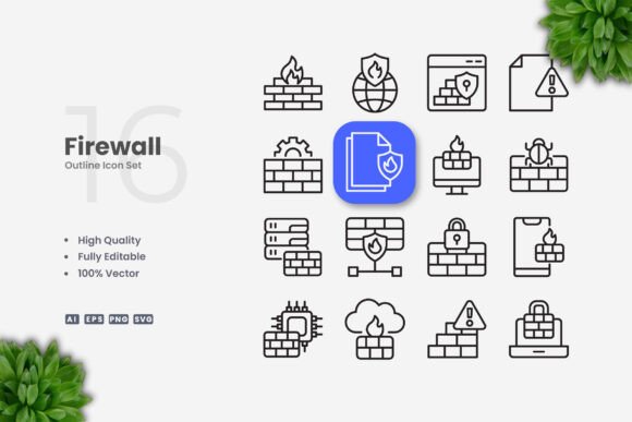 Firewall Icons: Essential Visual Tools for Modern Design