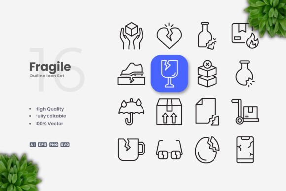 Fragile Icons: A Versatile Tool for Modern Designers
