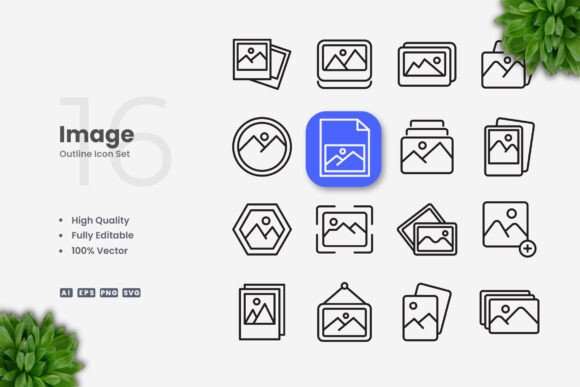 Image Icons: Simple and Clean Design for Every Project