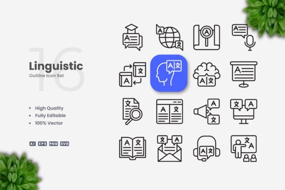 Linguistic Icons: A Versatile Tool for Visual Communication