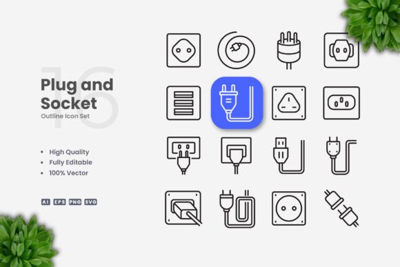 Plug and Socket Icons: A Modern Solution for Clear Visual Communication