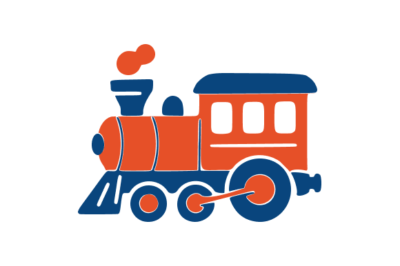 Train Engine Cartoon Flat Style: A Modern Design Trend for Creative Professionals